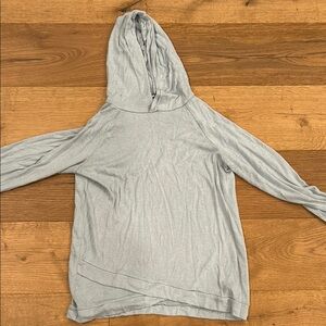 Light Gray Hooded Sweater